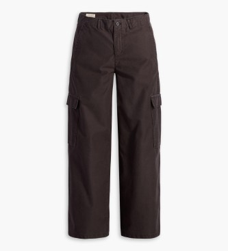 Levi's Baggy cargobyxor svart