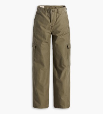 Levi's Pantaln cargo holgado verde