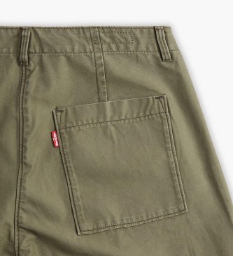 Levi's Pantaln cargo holgado verde