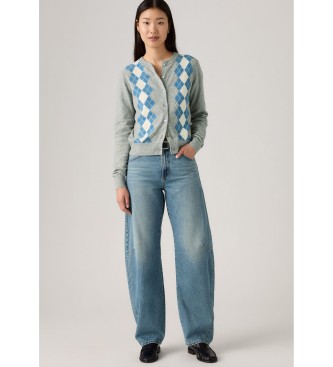 Levi's Vrečaste kavbojke za očeta modre barve