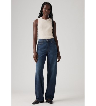 Levi's Jeans Linen Denim Baggy Dad blue