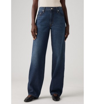 Levi's Jeans Linen Denim Baggy Dad blue