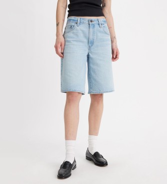 Levi's Baggy Korte Pap Blauw  