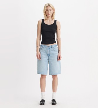 Levi's Baggy Korte Pap Blauw  