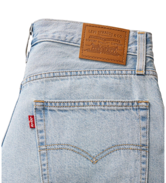 Levi's Baggy Korte Pap Blauw  