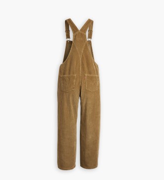 Levi's Baggy jumpsuit i brun manchester