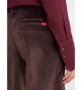 Levi's Brown Baggy Trousers