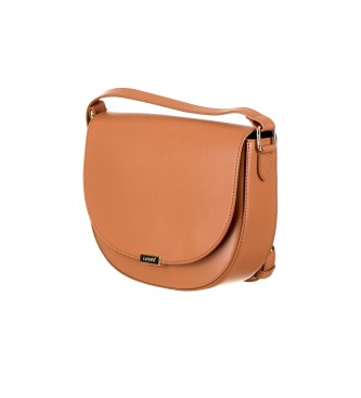 Levi's Diana Saddle leather bag brown -19x7x5cm