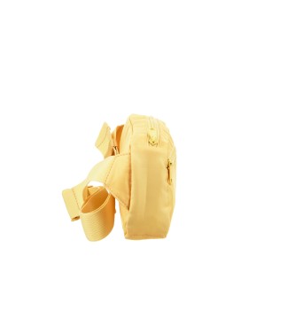 Levi's Borsa a spalla Ri onera Donna Medium Banana Sling - Pipistrello Ricamato giallo