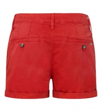 Pepe Jeans Short Balboa rojo