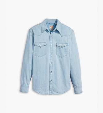 Levi's Camicia blu standard occidentale Barstow