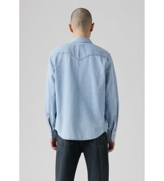 Levi's Overhemd Barstow speciale editie blauw