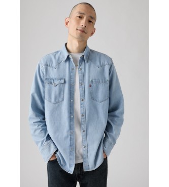 Levi's Overhemd Barstow speciale editie blauw
