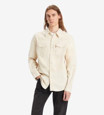 Levi's Camisa Lightweight Western Barstow beige