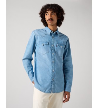 Levi's Barstow bl� skjorte
