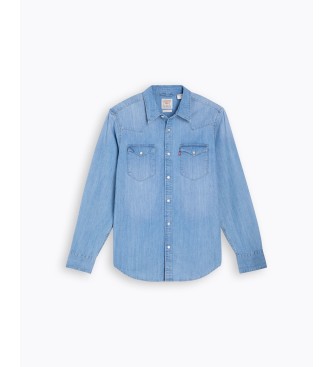 Levi's Barstow bl� skjorte