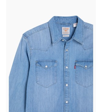 Levi's Barstow bl� skjorte