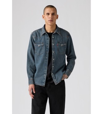 Levi's Western Standaard Shirt blauw