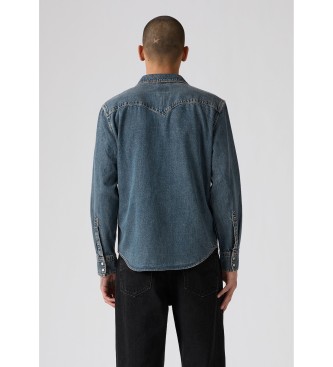 Levi's Western Standaard Shirt blauw