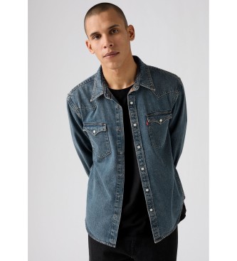 Levi's Western Standaard Shirt blauw