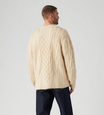 Levi's Rundhals-Pullover Batterie beige