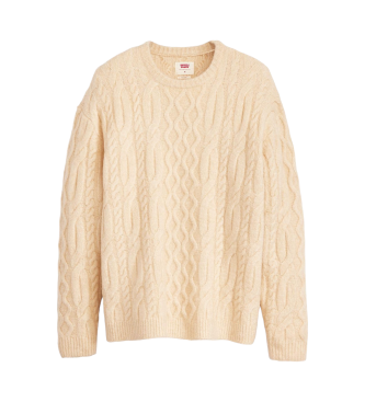 Levi's Rundhals-Pullover Batterie beige