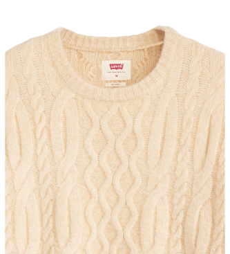 Levi's Rundhals-Pullover Batterie beige