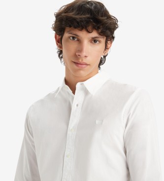 Levi's Camicia bianca con simbolo della batteria