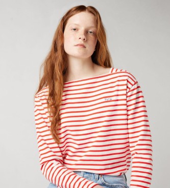 Levi's T-shirt Bay Sailor rood