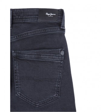 Pepe Jeans Pantaloncini di jeans Becket neri