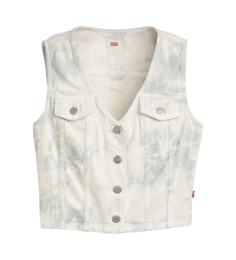 Levi's Bella denim korset wit