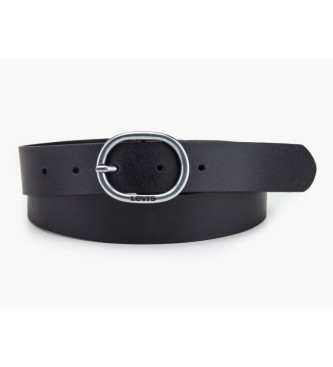 Levi's Cinturon de piel Hermosilla Negro