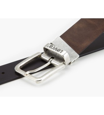 Levi's Cinturon de piel Reversible Core Marrón