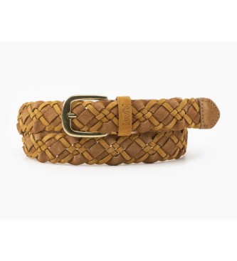 Accessories Belts Braided Belts DESMO Braided Belt brown casual look 