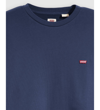 Levi's Felpa blu navy originale Housemark