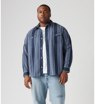 Levi's Blue relaxed fit denim shirt