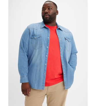Levi's Big Barstow Western Shirt blue