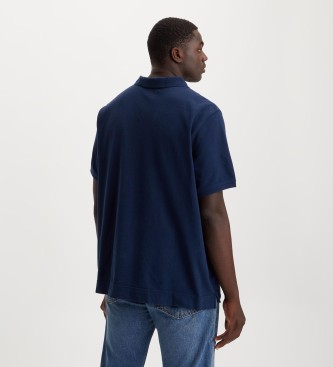 Levi's Housemark navy polo shirt