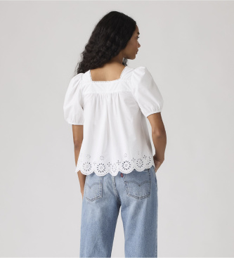 Levi's Blus med vit Darling genombruten