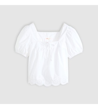 Levi's Blus med vit Darling genombruten