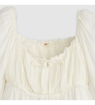Levi's Blusa Boho Ottie in bianco sporco