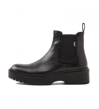 Levi's Bria Chelsea leather boots black - ESD Store fashion, footwear and  accessories - best brands shoes and designer shoes
