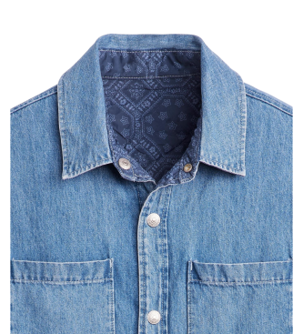 Levi's Bryant Quilted Reversible Overshirt  blue