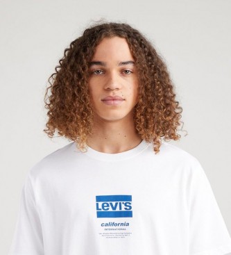 Levi's Camiseta Relaxed Fit Logo California blanco