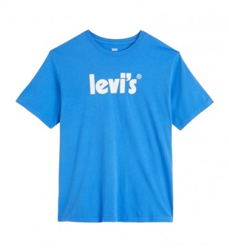 Levi's T-shirt blu dalla vestibilità rilassata - Esdemarca Store moda,  calzature e accessori - migliori marche di scarpe e scarpe firmate