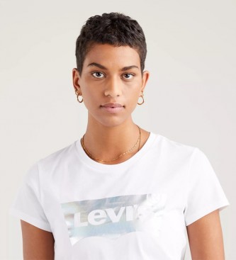 Levi's T-shirt Big Logo Bleu métallisé