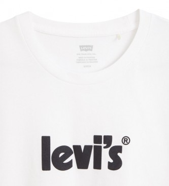 Levi's Camiseta Graphic Logo blanco