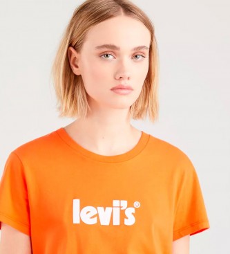Levi's Camiseta Perfect Tee naranja