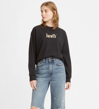Levi's Graphic Standard Crew Sweatshirt noir 