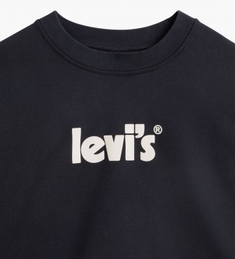 Levi's Graphic Standard Crew Sweatshirt noir 